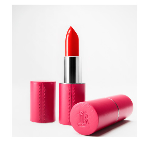 LBR FUCHSIA Leather - Lipstick Case