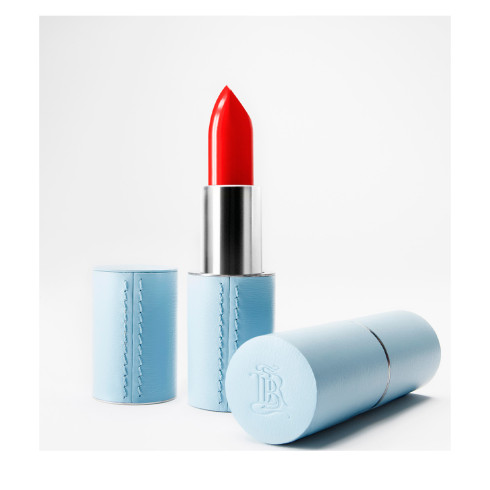 LBR BLUE Leather - Lipstick Case